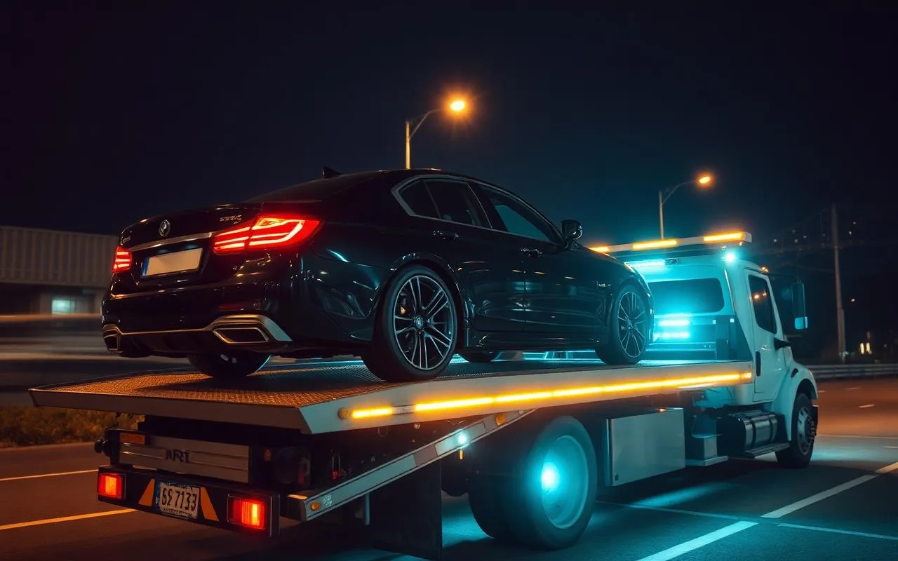 Flatbed Towing