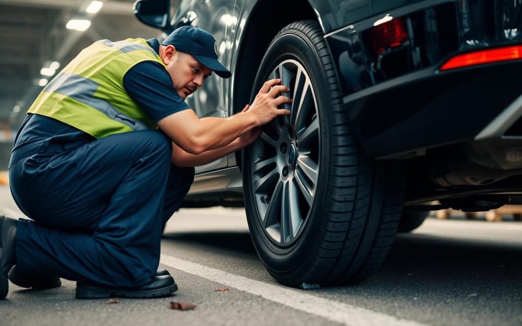 Roadside Tire Change in Los Angeles from Maps Towing