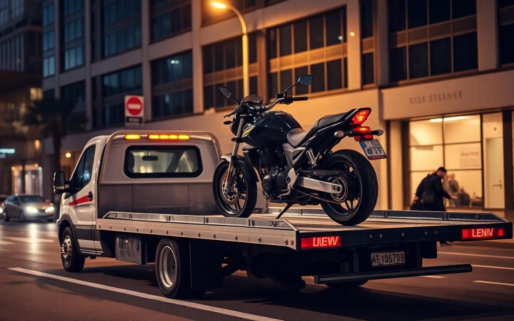 Motorcycle Towing from Maps Towing